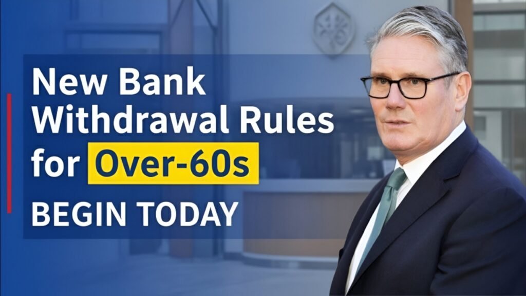 UK bank withdrawal limits for over 60s